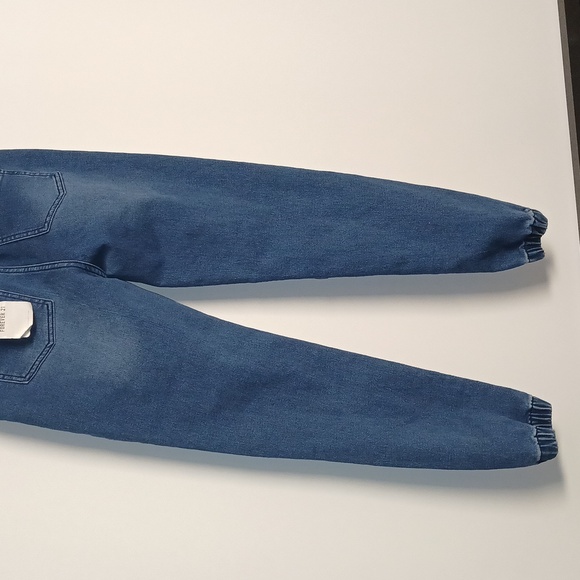 Forever 21 Girls Blue Dark Denim joggers NWT - Picture 5 of 6
